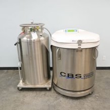 dewar with cryo-freezer