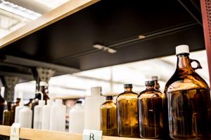 chemical bottles chemical bottles