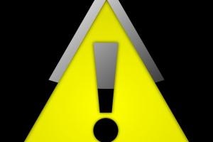attention sign attention sign